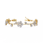 Load image into Gallery viewer, Elegant Floral Moissanite Bracelet
