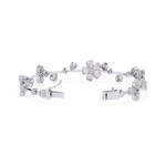 Load image into Gallery viewer, Elegant Floral Moissanite Bracelet
