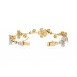 Load image into Gallery viewer, Elegant Floral Moissanite Bracelet
