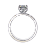Load image into Gallery viewer, Round Cut Moissanite Engagement Ring | Classic 4-Prong Solitaire | Ethical &amp; Sustainable Bridal Jewelry
