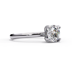 Load image into Gallery viewer, Round Cut Moissanite Engagement Ring | Classic 4-Prong Solitaire | Ethical &amp; Sustainable Bridal Jewelry
