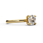 Load image into Gallery viewer, Round Cut Moissanite Engagement Ring | Classic 4-Prong Solitaire | Ethical &amp; Sustainable Bridal Jewelry
