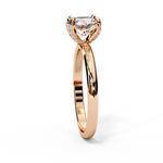 Load image into Gallery viewer, Round Cut Moissanite Engagement Ring | Classic 4-Prong Solitaire | Ethical &amp; Sustainable Bridal Jewelry

