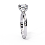 Load image into Gallery viewer, Round Cut Moissanite Engagement Ring | Classic 4-Prong Solitaire | Ethical &amp; Sustainable Bridal Jewelry
