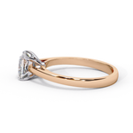 Load image into Gallery viewer, Princess Cut Moissanite Engagement Ring | Classic Solitaire in White Gold | Ethical &amp; Affordable Alternative to Diamond
