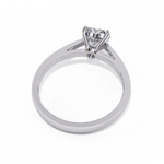 Load image into Gallery viewer, Heart Cut Lab Grown Diamond Engagement Ring | Solitaire White Gold Ring | Ethical &amp; Sustainable Love
