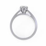 Load image into Gallery viewer, Heart Cut Lab Grown Diamond Engagement Ring | Solitaire White Gold Ring | Ethical &amp; Sustainable Love
