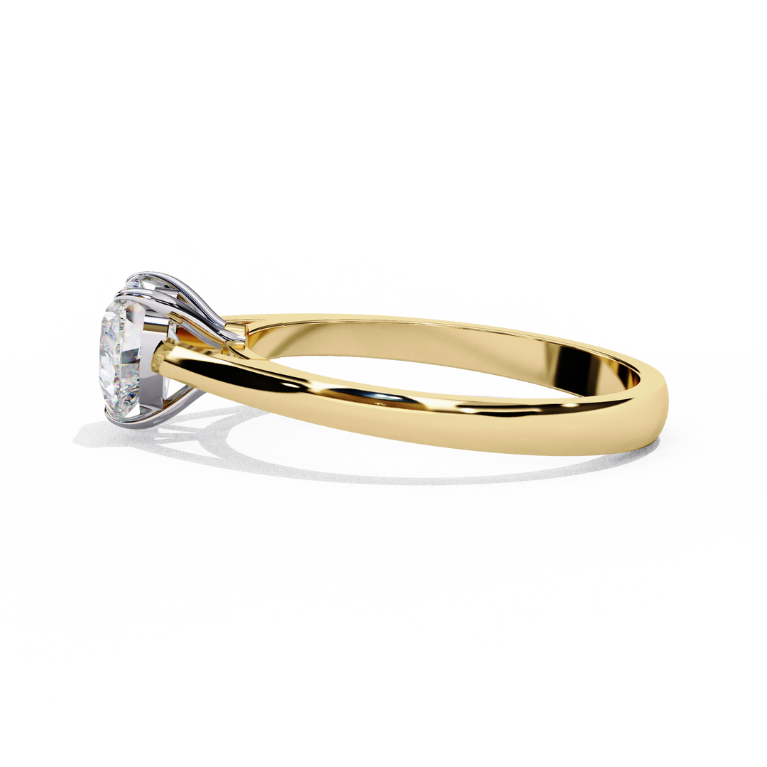 Heart Cut Lab Grown Diamond Engagement Ring | Solitaire White Gold Ring | Ethical & Sustainable Love