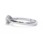 Load image into Gallery viewer, Heart Cut Lab Grown Diamond Engagement Ring | Solitaire White Gold Ring | Ethical &amp; Sustainable Love
