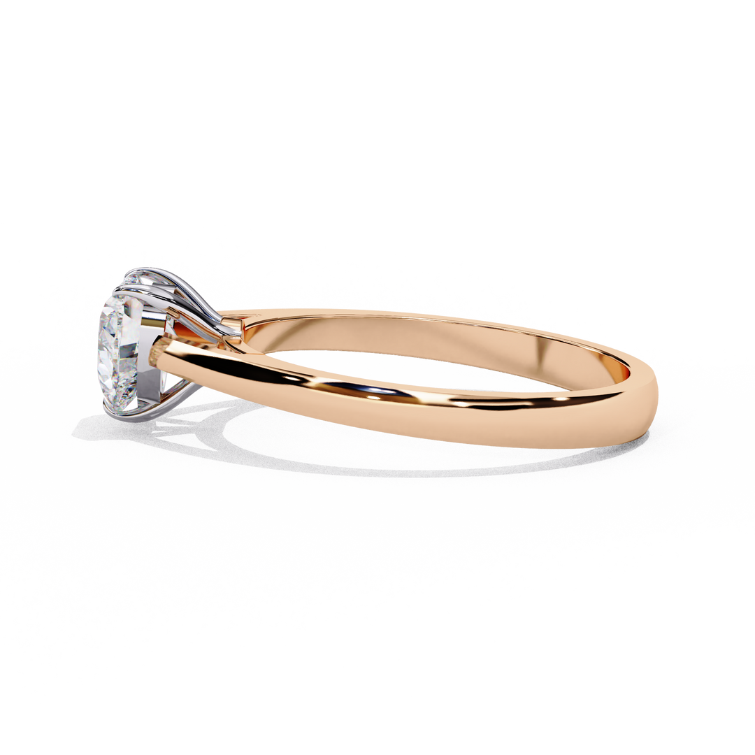 Heart Cut Lab Grown Diamond Engagement Ring | Solitaire White Gold Ring | Ethical & Sustainable Love