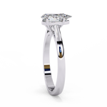 Load image into Gallery viewer, Pear Cut Lab-Grown Diamond Engagement Ring in Rose Gold | Teardrop Solitaire Ring | Sustainable &amp; Elegant
