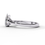 Load image into Gallery viewer, Pear Cut Lab-Grown Diamond Engagement Ring in Rose Gold | Teardrop Solitaire Ring | Sustainable &amp; Elegant
