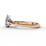 Load image into Gallery viewer, Pear Cut Lab-Grown Diamond Engagement Ring in Rose Gold | Teardrop Solitaire Ring | Sustainable &amp; Elegant
