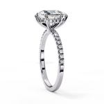 Load image into Gallery viewer, Pear Cut Moissanite Engagement Ring
