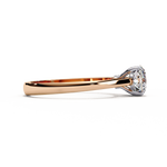 Load image into Gallery viewer, Cushion Cut Lab Grown Diamond Engagement Ring | Solitaire in Yellow Gold | Ethical &amp; Sustainable Brilliance
