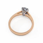 Load image into Gallery viewer, Cushion Cut Lab Grown Diamond Engagement Ring | Solitaire in Yellow Gold | Ethical &amp; Sustainable Brilliance
