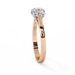 Load image into Gallery viewer, Cushion Cut Lab Grown Diamond Engagement Ring | Solitaire in Yellow Gold | Ethical &amp; Sustainable Brilliance
