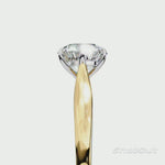 Load and play video in Gallery viewer, Solitaire Round Cut Lab Grown Diamond Engagement Ring
