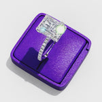 Load and play video in Gallery viewer, Radiat Cut Lab Grown Diamond Engagement Ring
