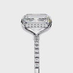 Load and play video in Gallery viewer, Radiant Cut Moissanite Engagement Ring
