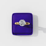 Load and play video in Gallery viewer, Solitaire Round Cut Lab Grown Diamond Engagement Ring

