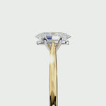 Load and play video in Gallery viewer, Solitaire Oval Cut Lab Grown Diamond Engagement Ring
