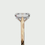Load and play video in Gallery viewer, Solitaire Emerald Cut Moissanite Engagement Ring
