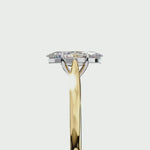Load and play video in Gallery viewer, Solitaire Marquise Cut Moissanite Engagement Ring
