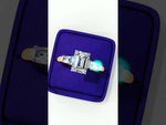 Load and play video in Gallery viewer, Emerald Cut Moissanite Engagement Ring | Baguette Side Stones
