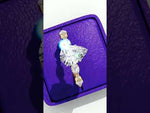 Load and play video in Gallery viewer, Pear Cut Lab Grown Diamond Engagement Ring | Marquise &amp; Round Accents
